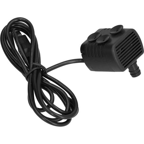 Mini pompe à eau 170 L/h, étanche, submersible, avec prise USB, pour aquariums et fontaines (12 V CC)