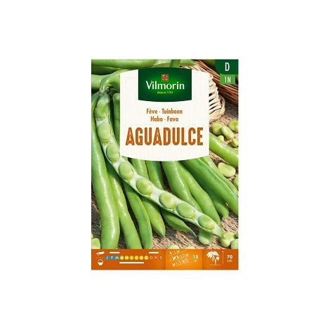 Vilmorin Habas Seeds Aguadulce, 175 g