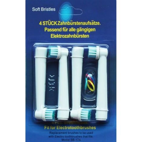 compatible Brossette Oral B Brosse à Dents Electrique pour Oral B Professional Care 1000 3000 5000 etc