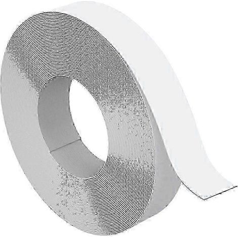 Bande de chant thermocollante en mélamine blanche pré-encollée, 15 mm x 10 m, PVC, pour chants de meubles (1/2)