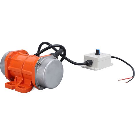 Moteur vibrant pour béton 12 V CC, 4 000 tr/min, sans balais, en alliage d'aluminium, IP65, avec variateur de vitesse, 20 W (1/5)