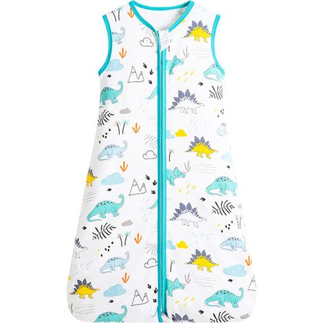 1 gigoteuse bébé avec pieds, fermeture éclair réversible, pour premiers pas, taille S/M/L, été (1/5)