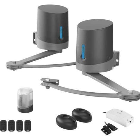 Motorisation connectée à bras Avidsen Orane SE pour portail battant