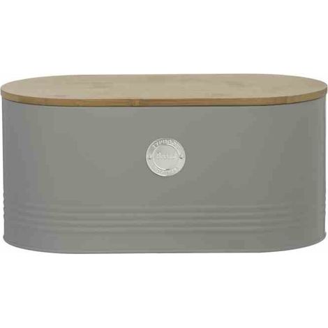 Typhoon Living Grey Bread Bin (1/4)