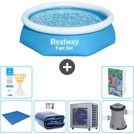 Bestway Piscina Bestway Fast Set Rotonda - 244x61 cm - 7-pezzi S124 (1/5)