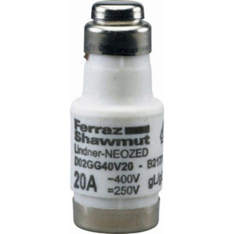 Mersen 01701.050000 Neozed-Sicherung Sicherungsgröße = D02 50 A 400 V