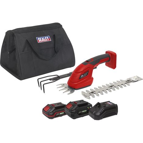 Sealey SV20 Series 3-in-1 Cordless Garden Tool 20V - 2 Batteries CP20VGT3KIT (1/2)