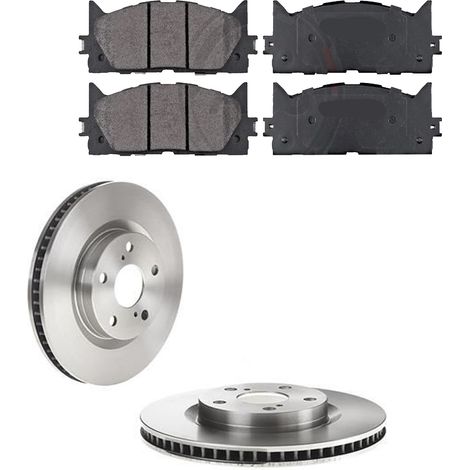 KIT FRENI ANTERIORI compatibile con LEXUS ES (V6) - DISCHI + PASTIGLIE OEM: 37677 / 17807 /SOSTITUZIONE DIRETTA/BASSA POLVERE/SILENZIOSO (1/5)