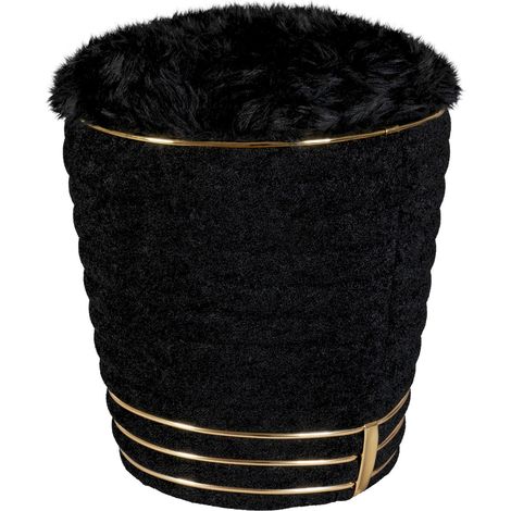Tabouret Doric 335 - Or noir (1/5)