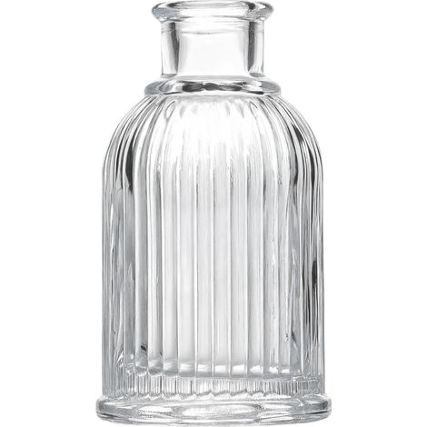 Flacon diffuseur vide en verre transparent de 100 ml, récipient d'aromathérapie, huiles essentielles, parfum, bâtons diffuseurs de rechange (1/5)
