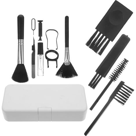 Kit de Nettoyage Léger et Facile à Manipuler 17 Pièces pour Écouteurs et Clavier Brosses Multifonctions Maison Bureau (1/5)