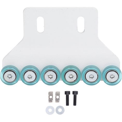 Flat edge banding auxiliary wheel, 6 wheels, edge banding machine accessory for material feeding - Professional use (1/5)