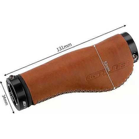 HONORNIC - Gub G-611 Poignées de vélo élégantes et ergonomiques, en cuir résistant, faciles à installer et confortables, antidérapantes. (1/5)