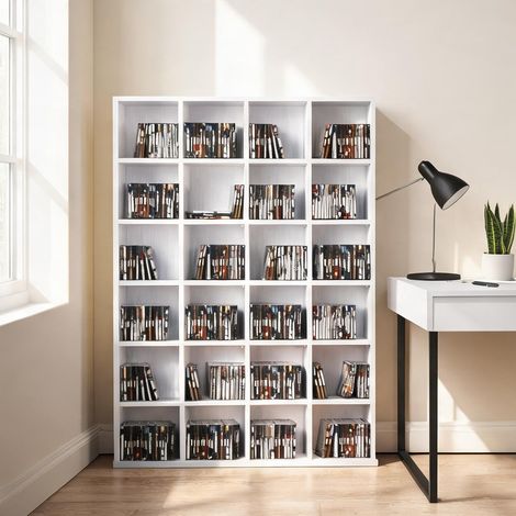 Meuble de rangement de bureau 3 niveaux 89 x 20 x 130,5 cm (1/5)