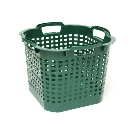 Universalkorb 25 Liter grün Wäschekorb Brennholzkorb Obstkorb Kartoffelkorb Korb (1/2)