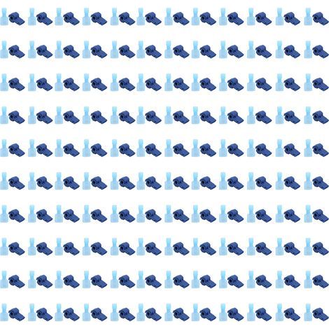 TTap 120-teiliges Schnellcrimp-Steckverbinderset, verschiedene Kabelklemmen (Blau) (1/5)