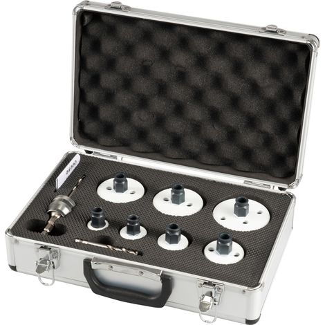 Makita  E-12295 Lochsägen-Set 9teilig 25 mm, 32 mm, 40 mm, 51 mm, 65 mm, 68 mm, 76 mm  1 Set (1/4)