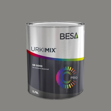 Pot de peinture Polyuréthane / bi composant Aluminium Gris RAL 9007  Satin - 150 gr