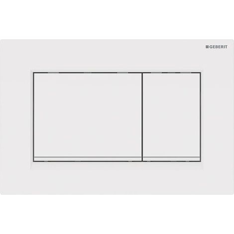 Geberit Sigma20 Betätigungsplatte, für 2-Mengen-Spülung,