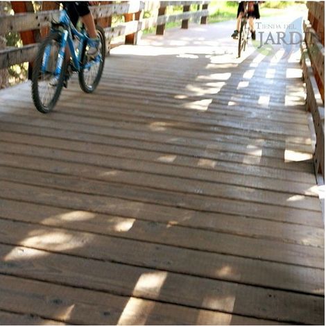 Suinga – Lames de terrasse en bois traité 4,5 x 9 x 300 cm – Résistant aux intempéries – Entretien facile – Pour chantiers extérieurs (1/3)