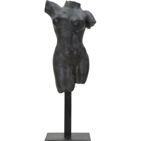 Scultura Museum Woman busto femminile in resina effetto pietra
