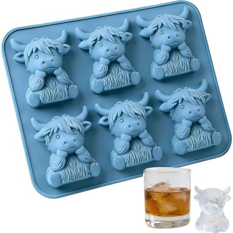 à glaçons - Vache Antiadhésif de qualité alimentaire Pour whisky, (1/5)