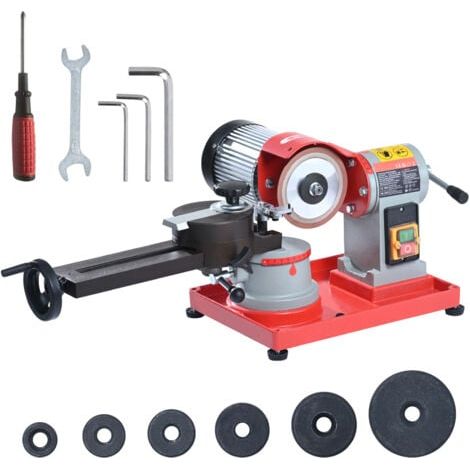 [JAMAIS UTILISÉ] Mophorn Affilatrice per lame circolari 370W 3600RPM e mola da 5 pollici,Lame più affilate per un taglio superiore
