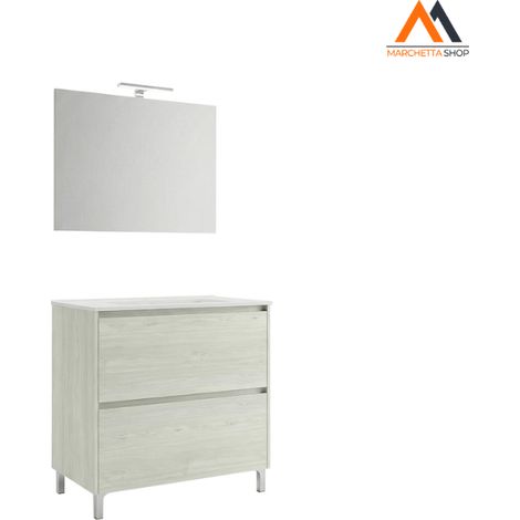 MOBILE BAGNO 'LISBONA' base cm 80 x 47,5 x h.85,5 - colore r