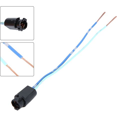 Connecteur femelle T5 à embase pré-câblée pour faisceau électrique, adaptateur de prise de raccordement (1/5)