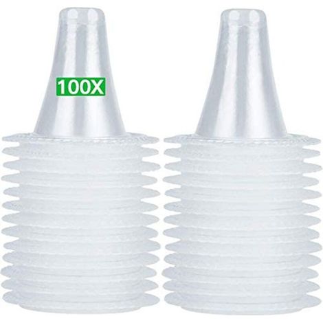 100pcs Embouts pour Braun ThermoScan thermomètre auriculaires - Lentilles de Protection (1/5)