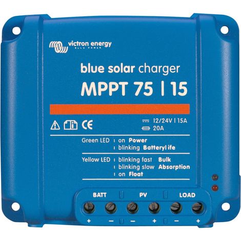 Controlador de carga BlueSolar MPPT 75/15