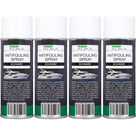 4x Antifouling Spray Schwarz (1/5)
