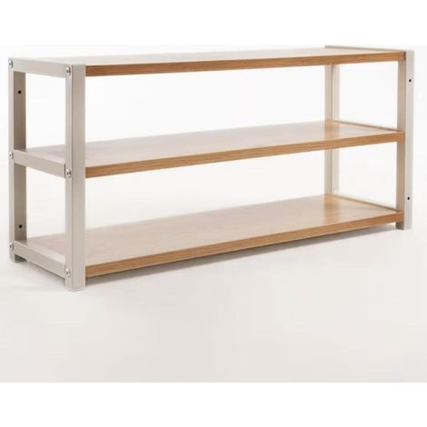 ORION91oficial® - Estantería TRIA en MDF y Metal Blanco Mate , Estilo Industrial 30 x 64 x 20 cm , Salón Oficina Teletrabajo Habitación - spaziOrion91 (1/5)
