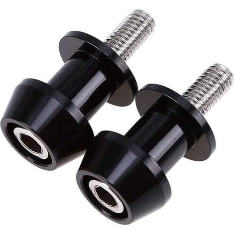 2-teiliges Set mit 10-mm-Universal-Motorradschwingen-Spulenständerschrauben und hinteren Gleitstücken (1/5)