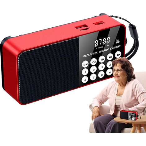 Radio Portable AM FM Petite Lampe Torche Numérique, Prise Casque (1/5)