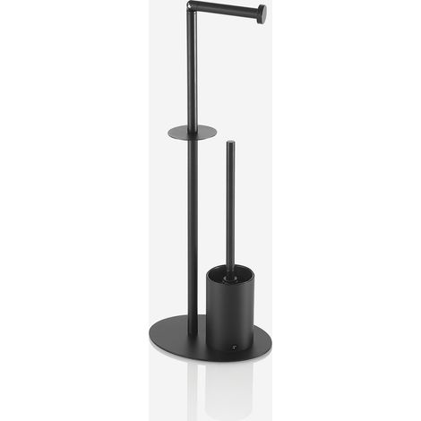 Piantana portarotolo e portascopino bagno Tippy B