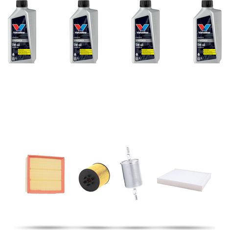 Kit tagliando 4 FILTRI e 4L OLIO compatibile con Opel Astra G 1.2 16V 48kw dal 1998 (1/5)