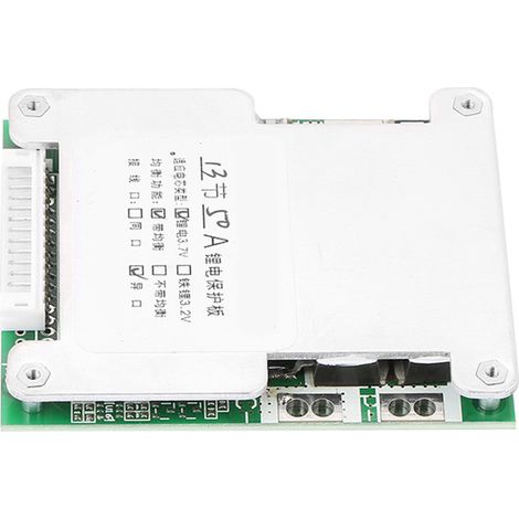 Carte de protection de charge pour batterie lithium 13S 50A (BMS PCB) avec charge d'équilibrage (1/5)