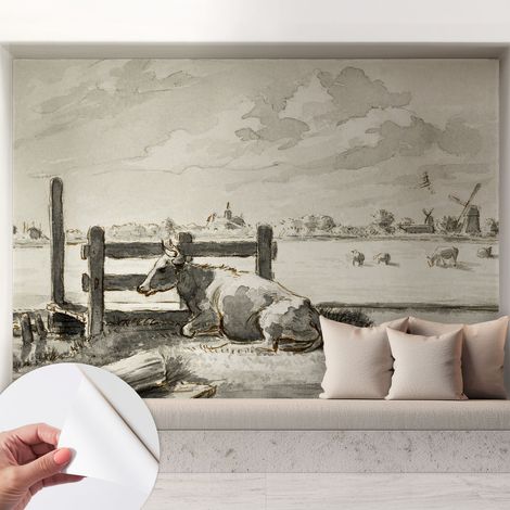 Carta da parati autoadesiva - Fotomurale adesivo - design elegante - stile moderno - Idillio rurale 208x146 cm (1/5)