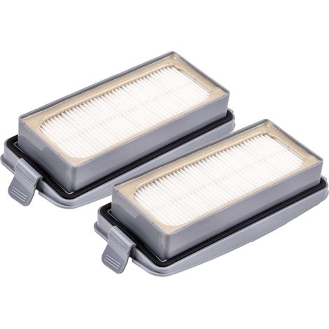vhbw 2x Filter Replacement for Sprintus 111132 for Vacuum Cleaner - HEPA filter cartridge Grey (1/4)