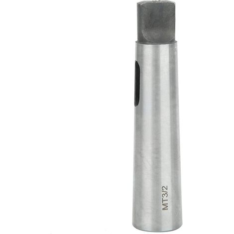 Manchon de perceuse, accessoire de perceuse à usure en argent Adaptateur de réduction de cône Manchon de perceuse en acier MT3 à MT2 pour perceuse électrique (1/5)