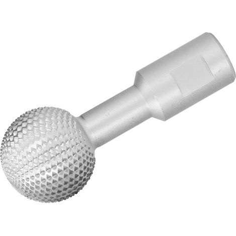 Burr sphérique gravure bois anti-usure 10mm fraise rotative menuiserie acier alliage pour meuleuse angle 100 argenté (1/5)