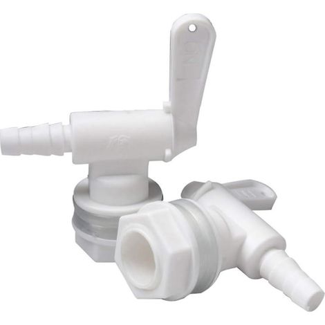 2pcs-robinet D'embouteillage En Plastique Seau D'embouteillage Robinet De Remplacement De Valve De Robinet Pour Seau De Fermentation Homebrew Fabr (1/5)