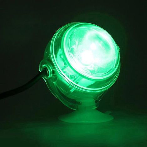Lampe LED submersible pour aquarium, mini projecteur sans danger pour les poissons