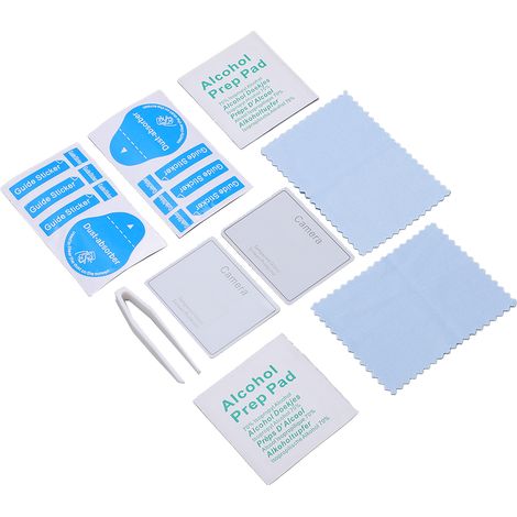 Kit de protection d'objectif pour caméra de drone Mavic 3 : film de protection en verre trempé 9H. (1/5)