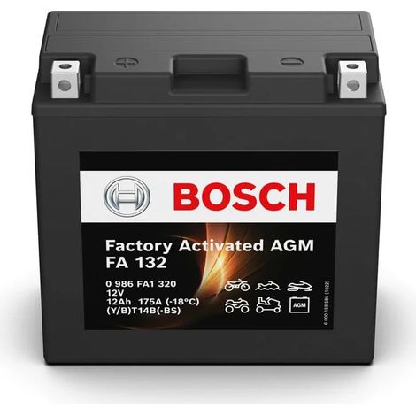 Batería de Moto Bosch FA132 (YT14B-BS) 12Ah 175A 12V (1/5)