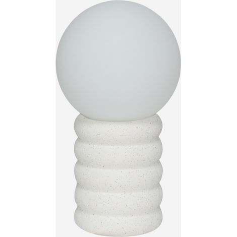 Lampada di ceramica maculata da interno