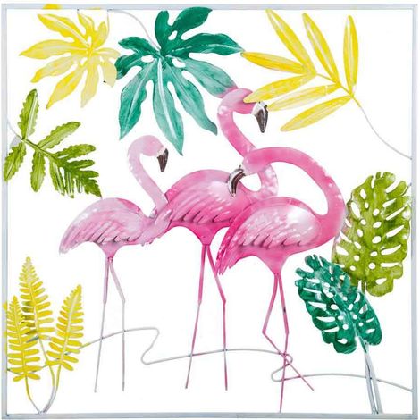 Mural decorativo de pared de metal 81x5x81 (1/4)
