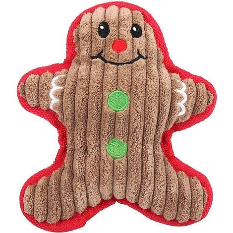 Kleiner, weicher Plüschschneemann für Hunde, Kauspielzeug mit Quietscher, Weihnachtsgeschenk für Welpen, Zahnreinigung, Geräuschspielzeug für kleine Hunde.