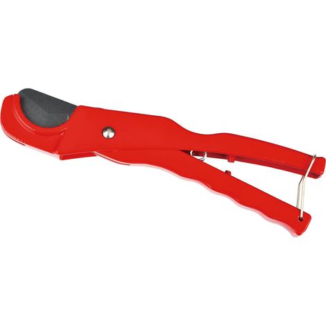 Rohrschneider aus Aluminiumlegierung mit scharfer Schneide, rutschfestem Griff, Rohrschere für PVC-, PPR- und Kunststoffrohre, schnell, 200 mm (1/5)